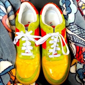 Juliano’s Slicks chameleon sneakers